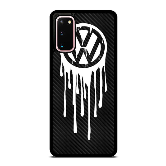 VOLKSWAGEN VW LOGO CARBON Samsung Galaxy S20 Case Cover