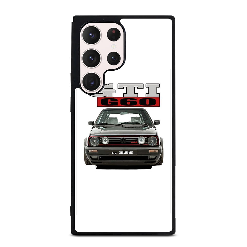 VW VOLKSWAGEN GTI CAR BLACK Samsung Galaxy S23 Ultra Case Cover