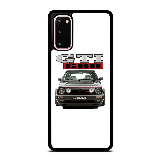 VW VOLKSWAGEN GTI CAR BLACK Samsung Galaxy S20 Case Cover