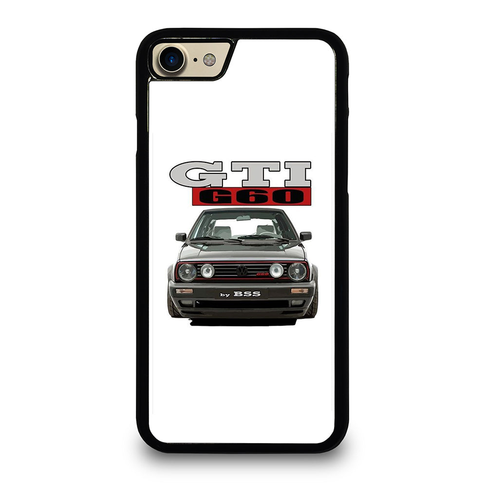 VW VOLKSWAGEN GTI CAR BLACK iPhone 7 / 8 Case Cover