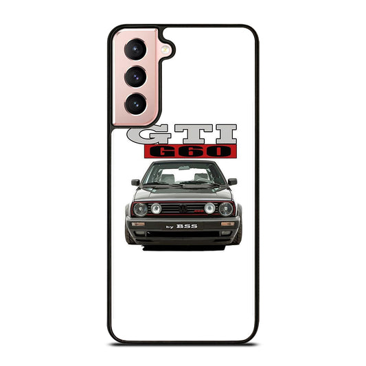 VW VOLKSWAGEN GTI CAR BLACK Samsung Galaxy S21 Case Cover