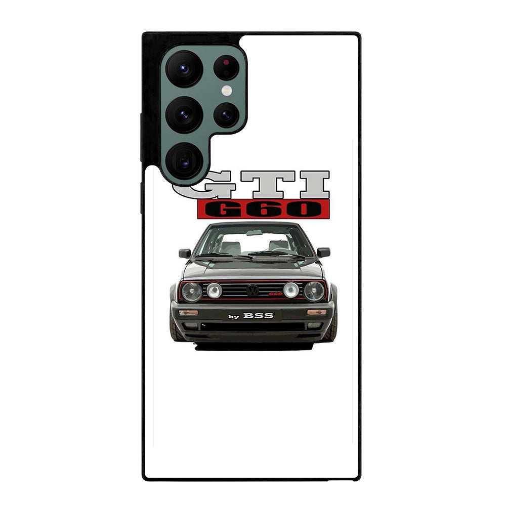 VW VOLKSWAGEN GTI CAR BLACK Samsung Galaxy S22 Ultra Case Cover