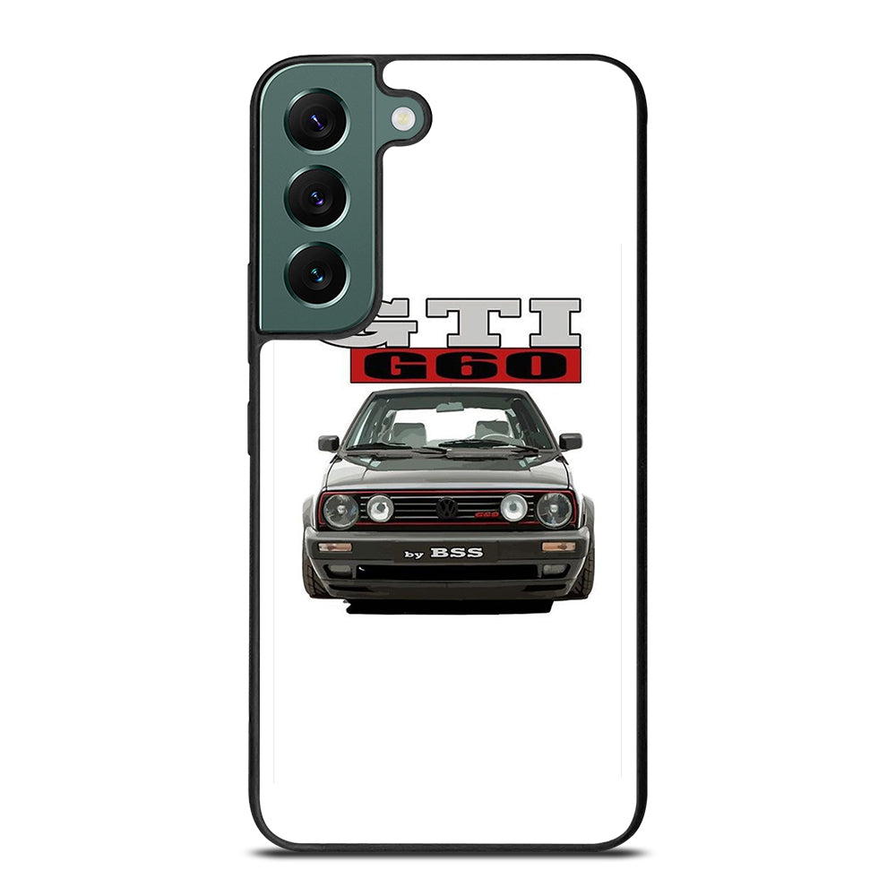 VW VOLKSWAGEN GTI CAR BLACK Samsung Galaxy S22 Case Cover