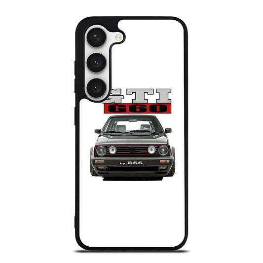 VW VOLKSWAGEN GTI CAR BLACK Samsung Galaxy S23 Case Cover