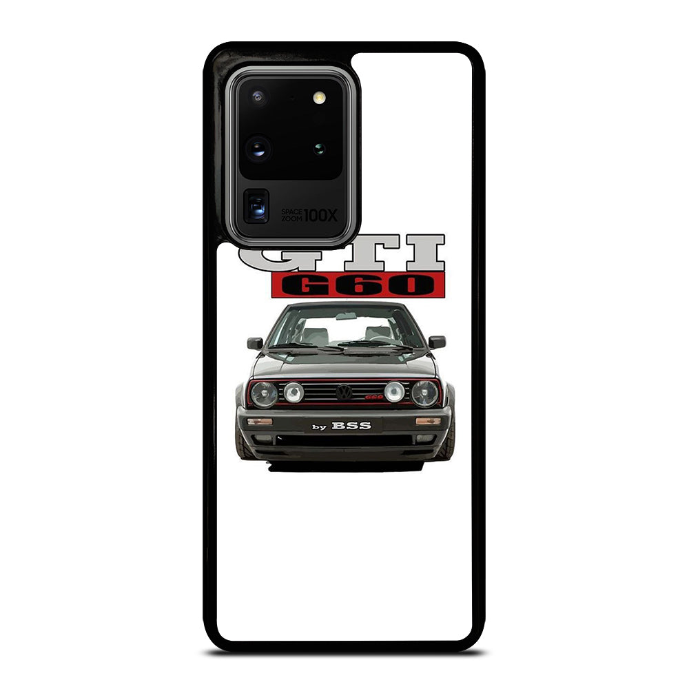 VW VOLKSWAGEN GTI CAR BLACK Samsung Galaxy S20 Ultra Case Cover