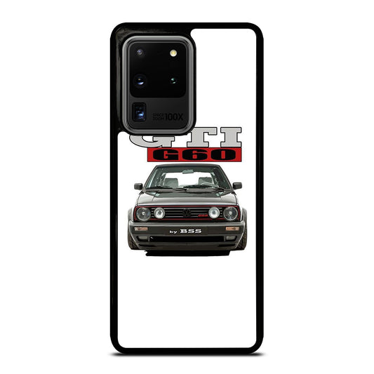 VW VOLKSWAGEN GTI CAR BLACK Samsung Galaxy S20 Ultra Case Cover