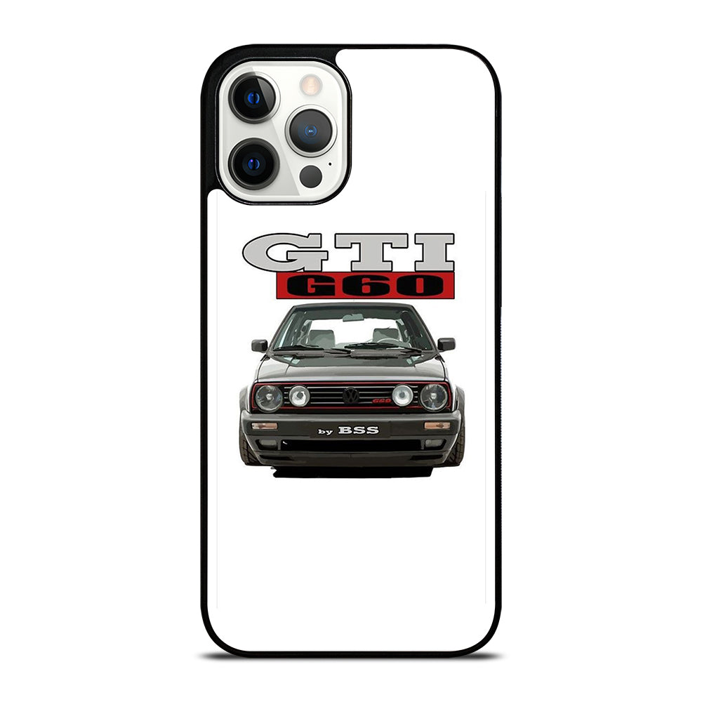 VW VOLKSWAGEN GTI CAR BLACK iPhone 12 Pro Max Case Cover