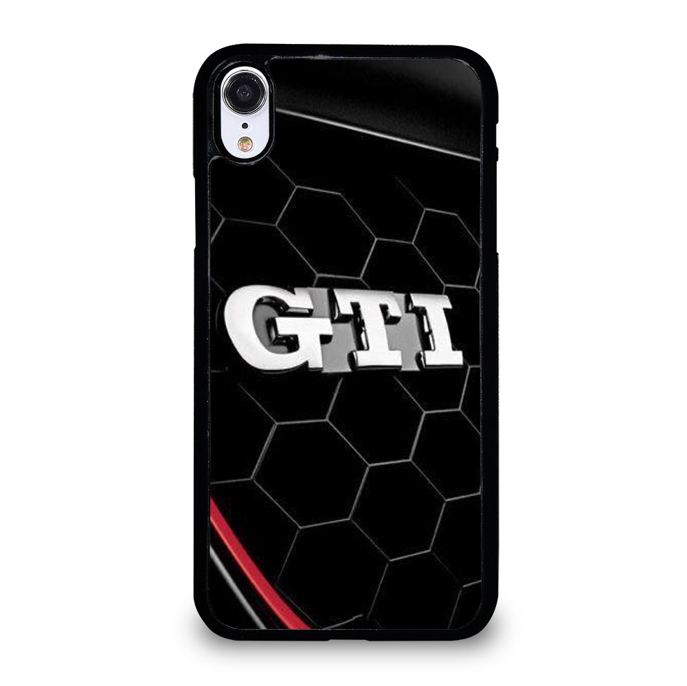 VW VOLKSWAGEN GTI EMBLEM CAR iPhone XR Case Cover