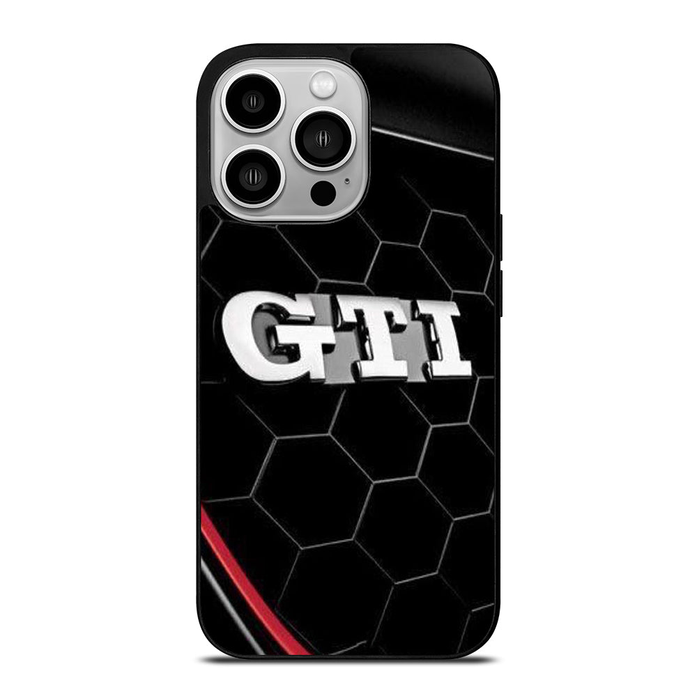 VW VOLKSWAGEN GTI EMBLEM CAR iPhone 14 Pro Case Cover