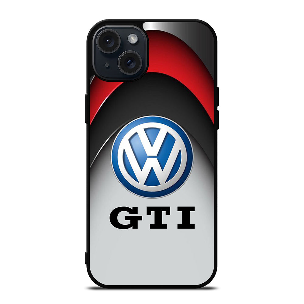 VW VOLKSWAGEN GTI LOGO iPhone 15 Plus Case Cover