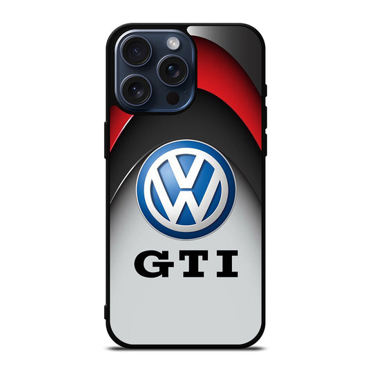 VW VOLKSWAGEN GTI LOGO iPhone 15 Pro Max Case Cover