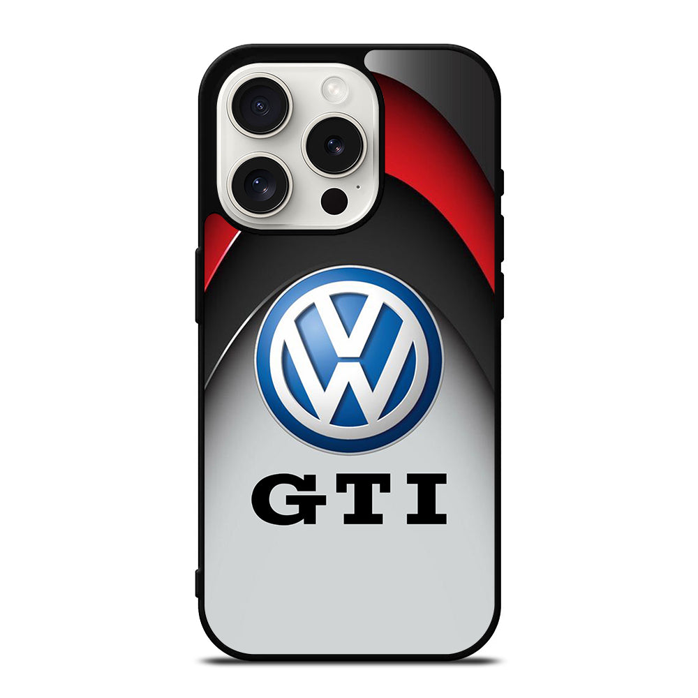 VW VOLKSWAGEN GTI LOGO iPhone 15 Pro Case Cover