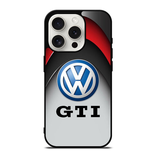 VW VOLKSWAGEN GTI LOGO iPhone 15 Pro Case Cover