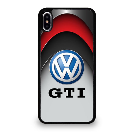 VW VOLKSWAGEN GTI LOGO iPhone XS Max Case Cover