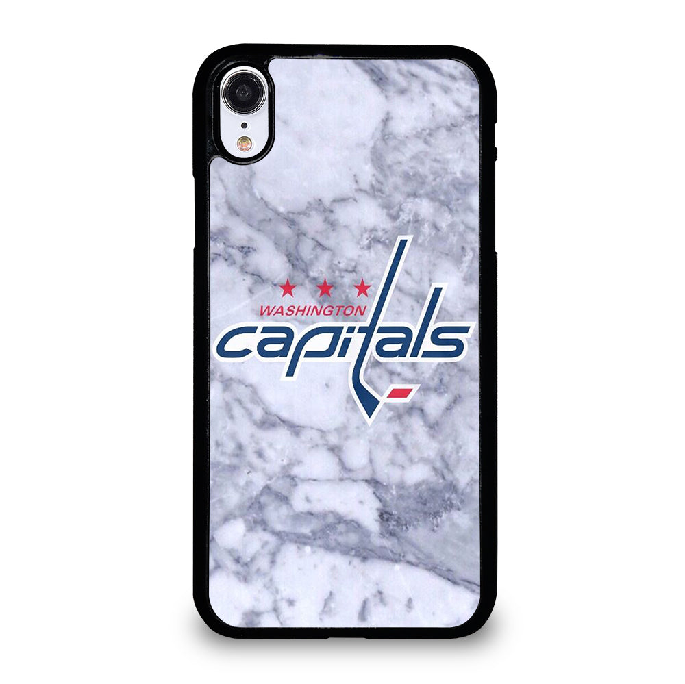 WASHINGTON CAPITALS MARBLE LOGO iPhone XR Case Cover