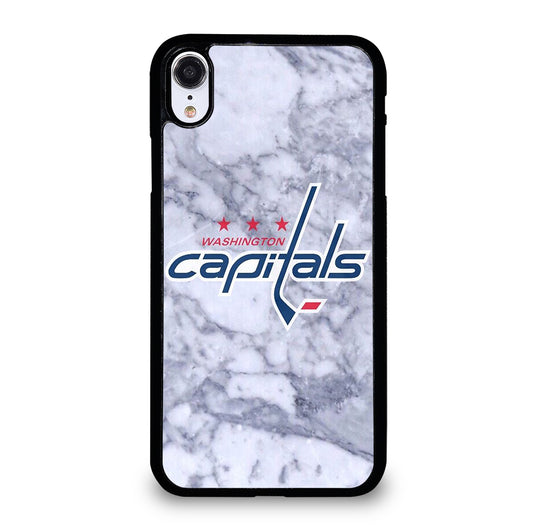 WASHINGTON CAPITALS MARBLE LOGO iPhone XR Case Cover