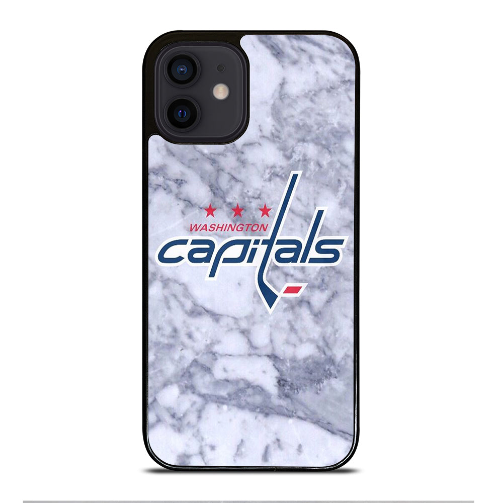 WASHINGTON CAPITALS MARBLE LOGO iPhone 12 Mini Case Cover