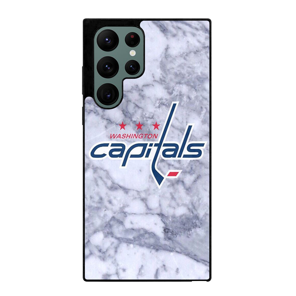 WASHINGTON CAPITALS MARBLE LOGO Samsung Galaxy S22 Ultra Case Cover
