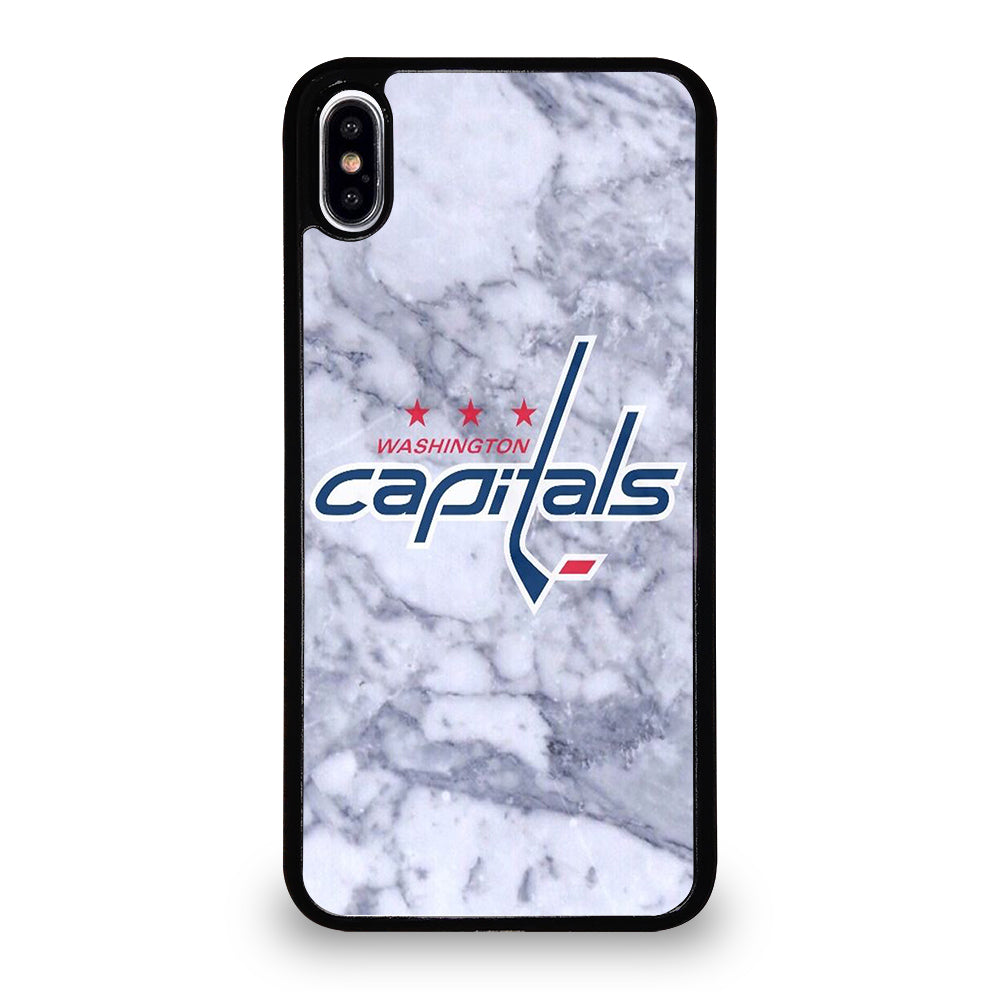 WASHINGTON CAPITALS MARBLE LOGO iPhone XS Max Case Cover