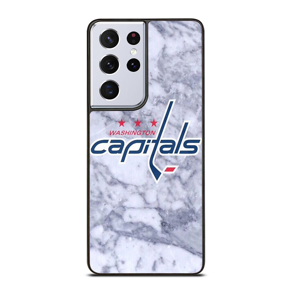 WASHINGTON CAPITALS MARBLE LOGO Samsung Galaxy S21 Ultra Case Cover