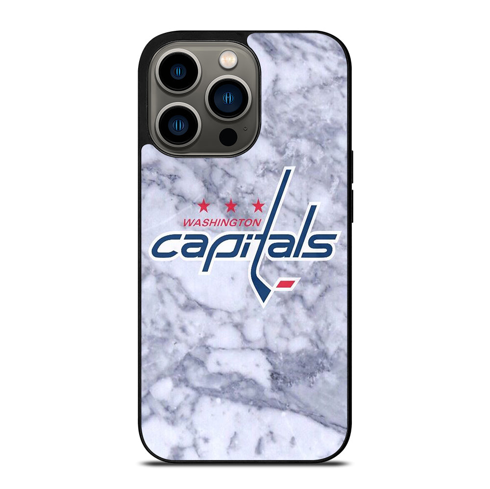 WASHINGTON CAPITALS MARBLE LOGO iPhone 13 Pro Case Cover