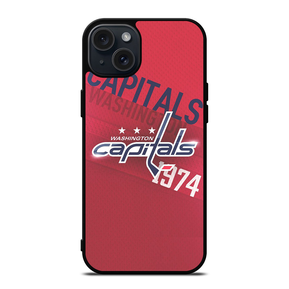 WASHINGTON CAPITALS NHL LOGO iPhone 15 Plus Case Cover