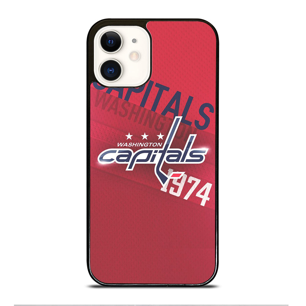 WASHINGTON CAPITALS NHL LOGO iPhone 12 Case Cover
