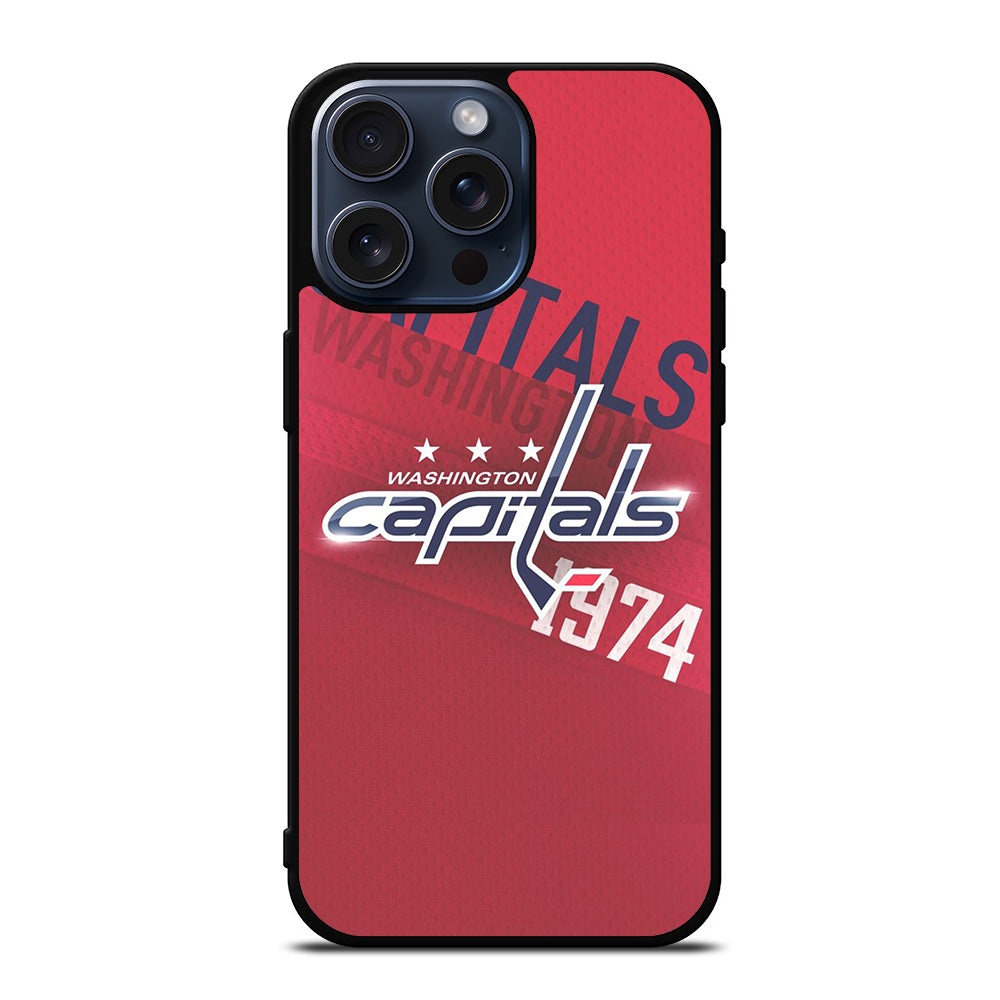 WASHINGTON CAPITALS NHL LOGO iPhone 15 Pro Max Case Cover