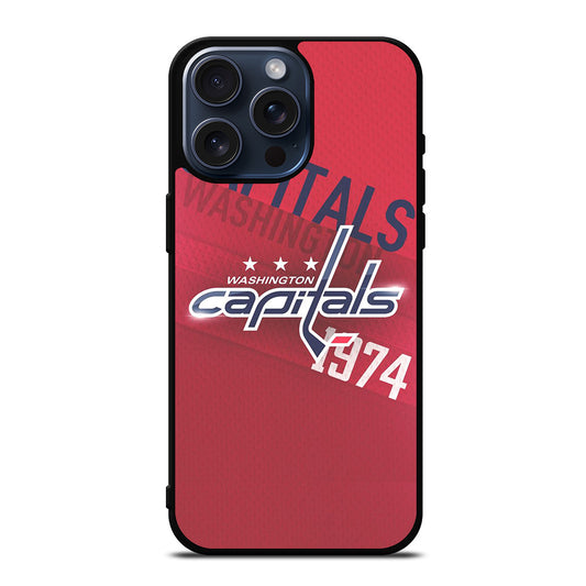 WASHINGTON CAPITALS NHL LOGO iPhone 15 Pro Max Case Cover