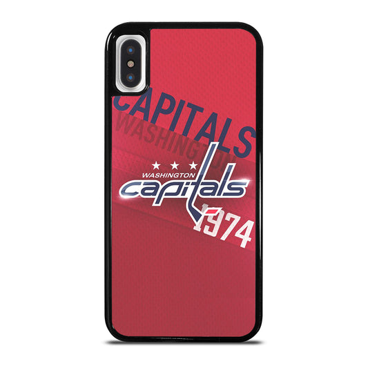 WASHINGTON CAPITALS NHL LOGO iPhone X / XS Case Cover