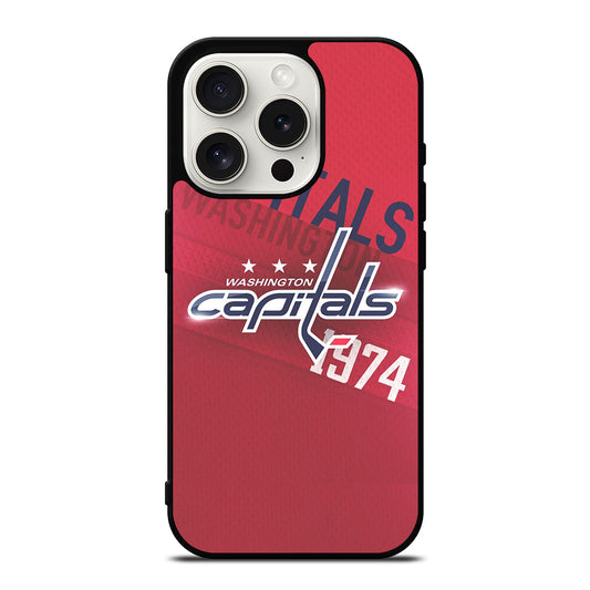 WASHINGTON CAPITALS NHL LOGO iPhone 15 Pro Case Cover