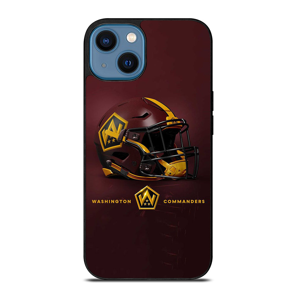 WASHINGTON COMMANDERS HELMET iPhone 14 Case Cover