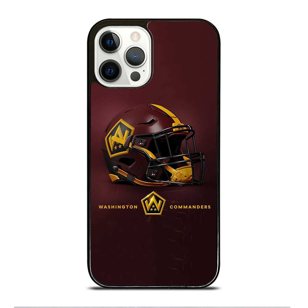 WASHINGTON COMMANDERS HELMET iPhone 12 Pro Case Cover