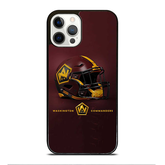 WASHINGTON COMMANDERS HELMET iPhone 12 Pro Case Cover