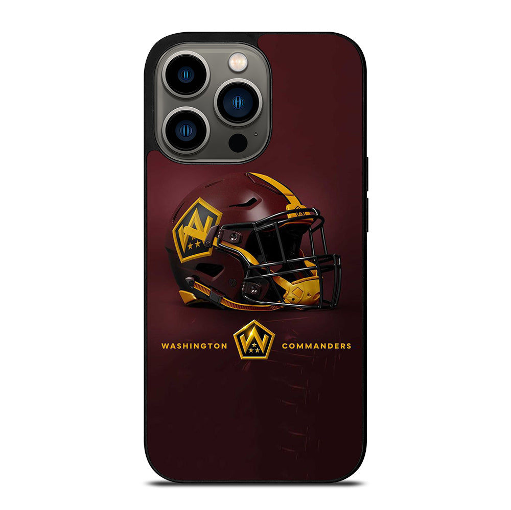 WASHINGTON COMMANDERS HELMET iPhone 13 Pro Case Cover