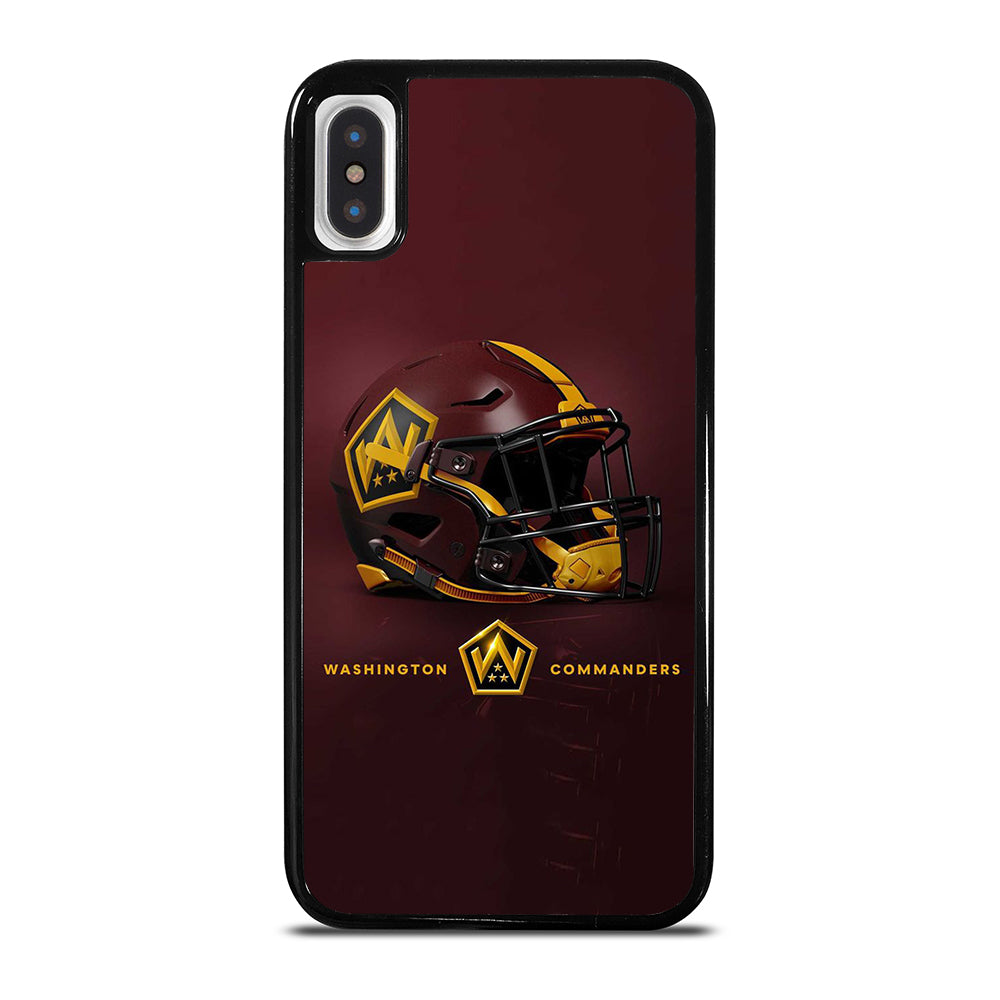 WASHINGTON COMMANDERS HELMET iPhone X / XS Case Cover