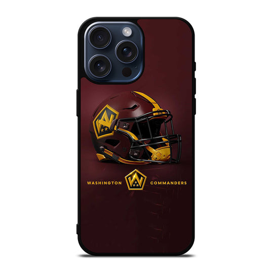 WASHINGTON COMMANDERS HELMET iPhone 15 Pro Max Case Cover