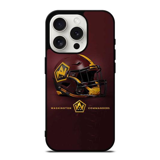 WASHINGTON COMMANDERS HELMET iPhone 15 Pro Case Cover