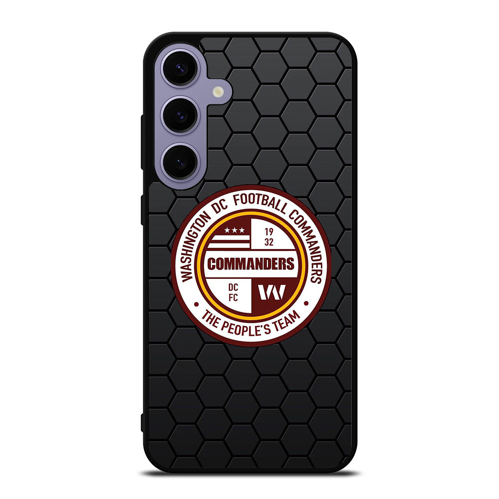 WASHINGTON COMMANDERS HEXAGON Samsung Galaxy S24 Plus Case Cover