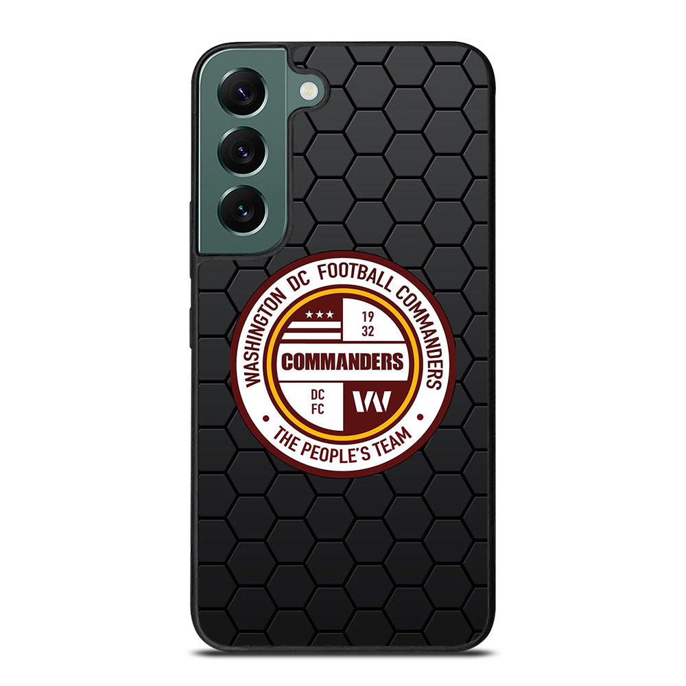 WASHINGTON COMMANDERS HEXAGON Samsung Galaxy S22 Case Cover