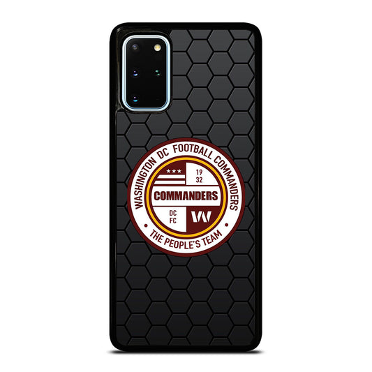 WASHINGTON COMMANDERS HEXAGON Samsung Galaxy S20 Plus Case Cover