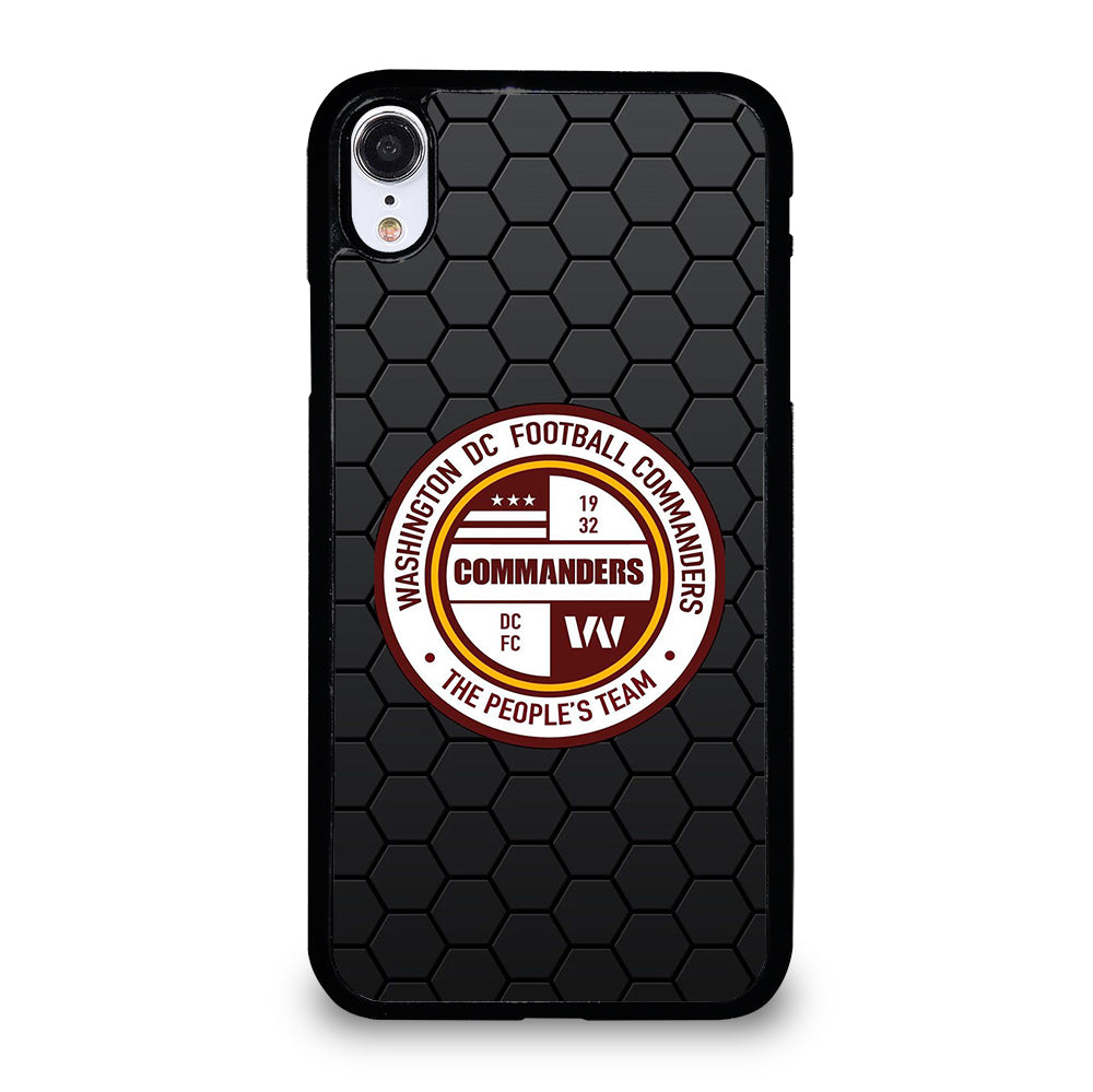 WASHINGTON COMMANDERS HEXAGON iPhone XR Case Cover
