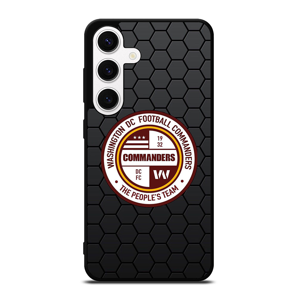 WASHINGTON COMMANDERS HEXAGON Samsung Galaxy S24 Case Cover
