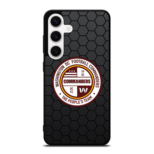 WASHINGTON COMMANDERS HEXAGON Samsung Galaxy S24 Case Cover
