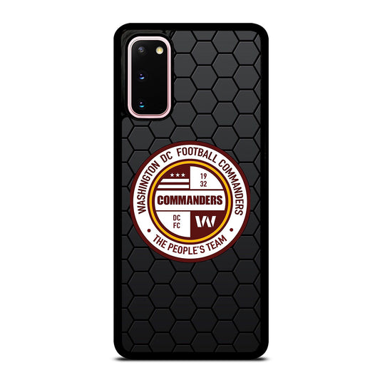 WASHINGTON COMMANDERS HEXAGON Samsung Galaxy S20 Case Cover