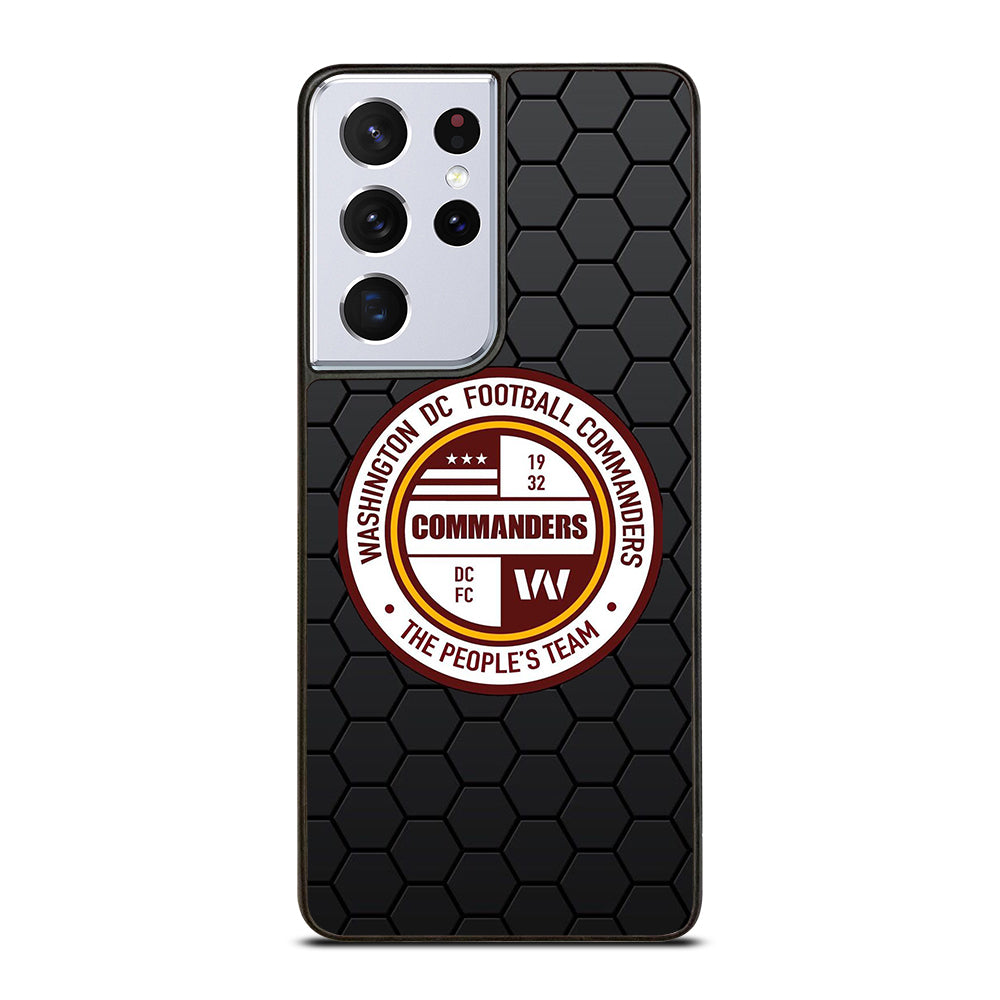 WASHINGTON COMMANDERS HEXAGON Samsung Galaxy S21 Ultra Case Cover