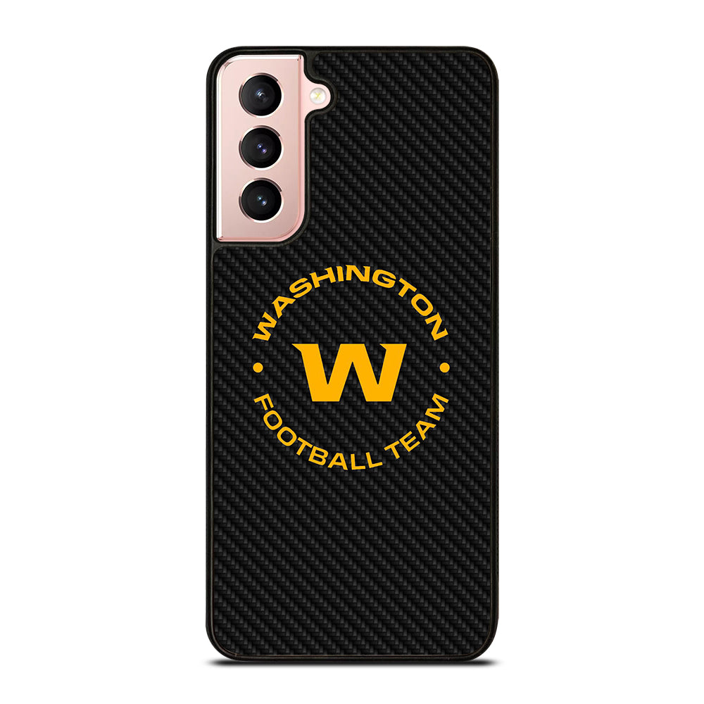 WASHINGTON FOOTBALL LOGO CARBON Samsung Galaxy S21 Case Cover