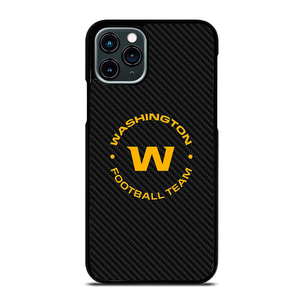 WASHINGTON FOOTBALL LOGO CARBON iPhone 11 Pro Case Cover