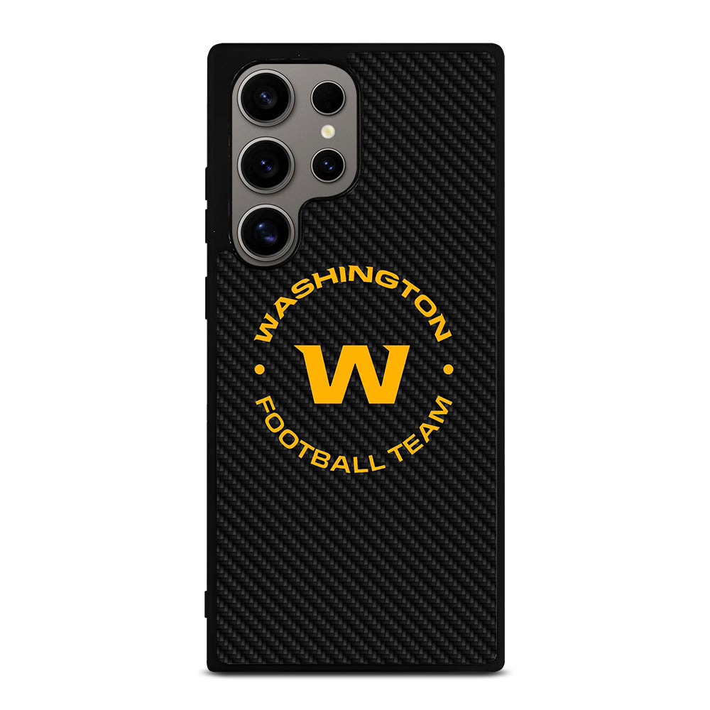 WASHINGTON FOOTBALL LOGO CARBON Samsung Galaxy S24 Ultra Case Cover