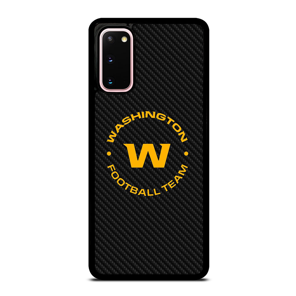 WASHINGTON FOOTBALL LOGO CARBON Samsung Galaxy S20 Case Cover